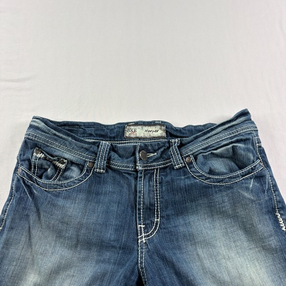 BKE Jeans Womens Size 32 Blue Harper Bootcut Stretch Denim - Picture 3 of 14